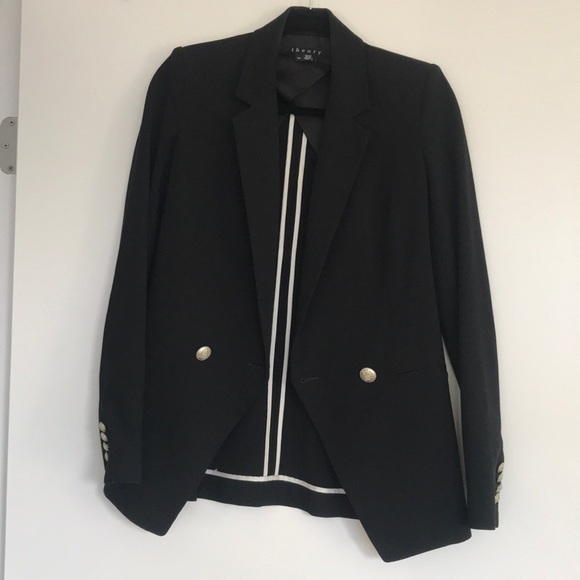 Theory Wool Elkaey Refiner Blazer - Picture 3 of 8